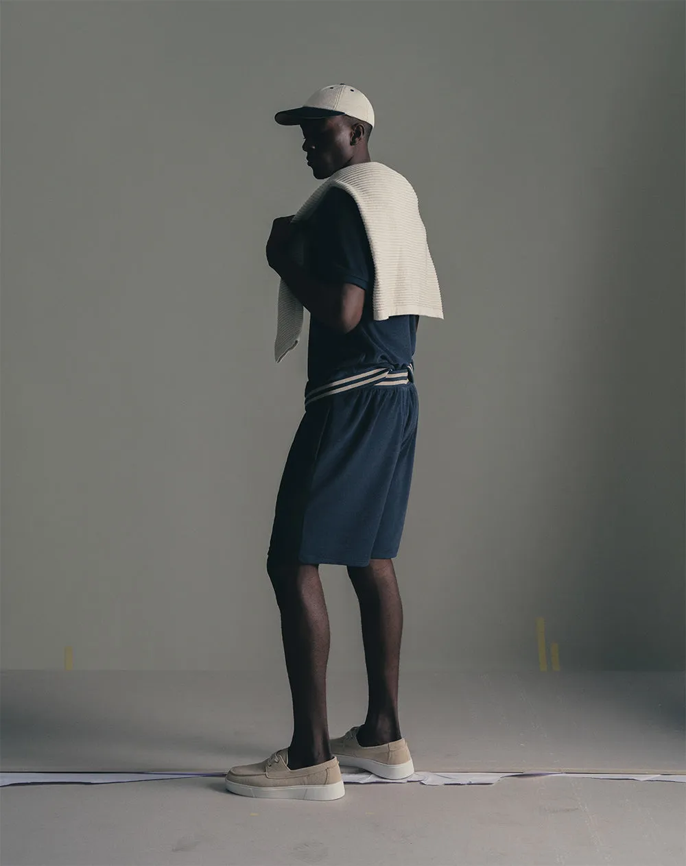 Pantalón relaxed fit tiro medio azul sold by Gef product image thumbnail 2