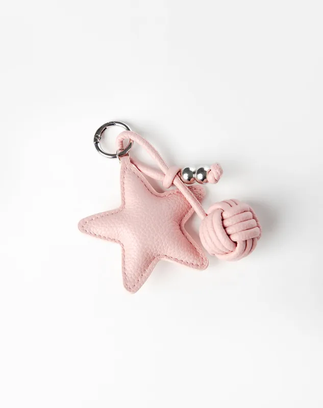 Charms estrella rosado sold by Gef