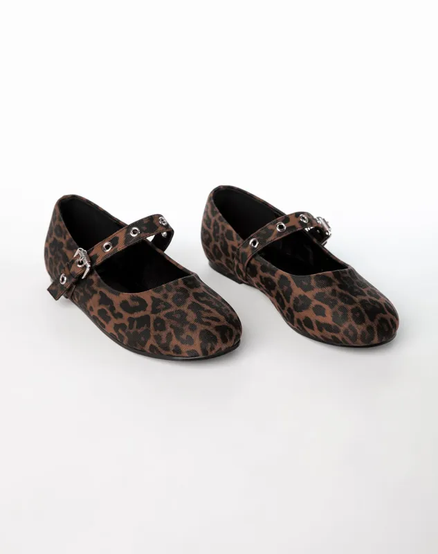Zapatos baleta cafe sold by Gef