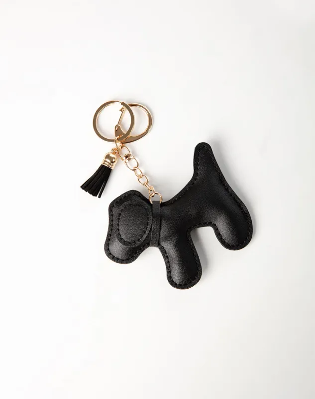 Charms de perrito negro sold by Gef