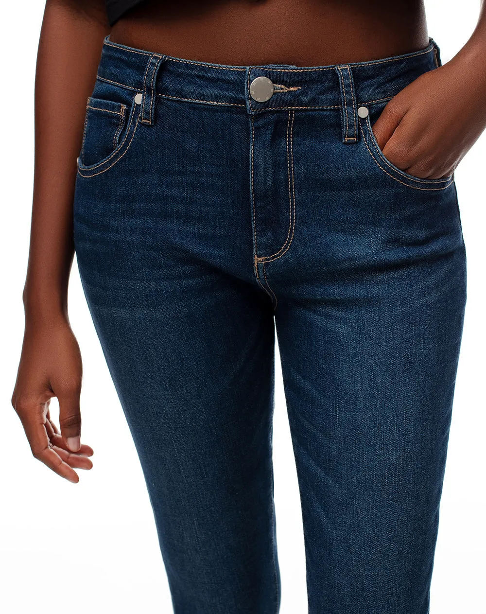 Jean súper skinny tiro medio índigo oscuro mujer sold by Gef product image thumbnail 5