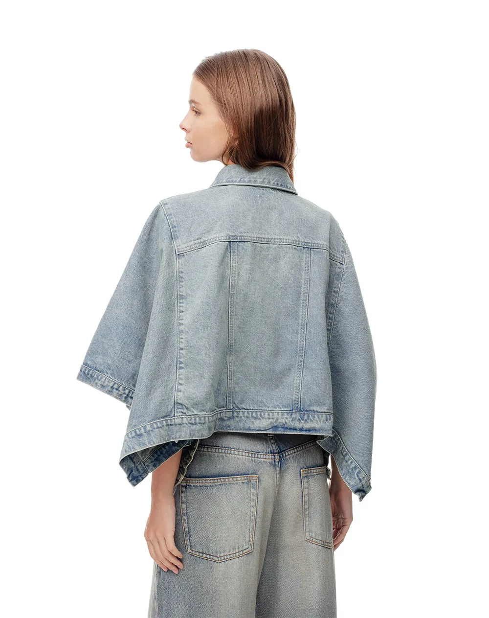 Chaqueta regular fit sin capucha índigo medio sold by Gef product image thumbnail 3