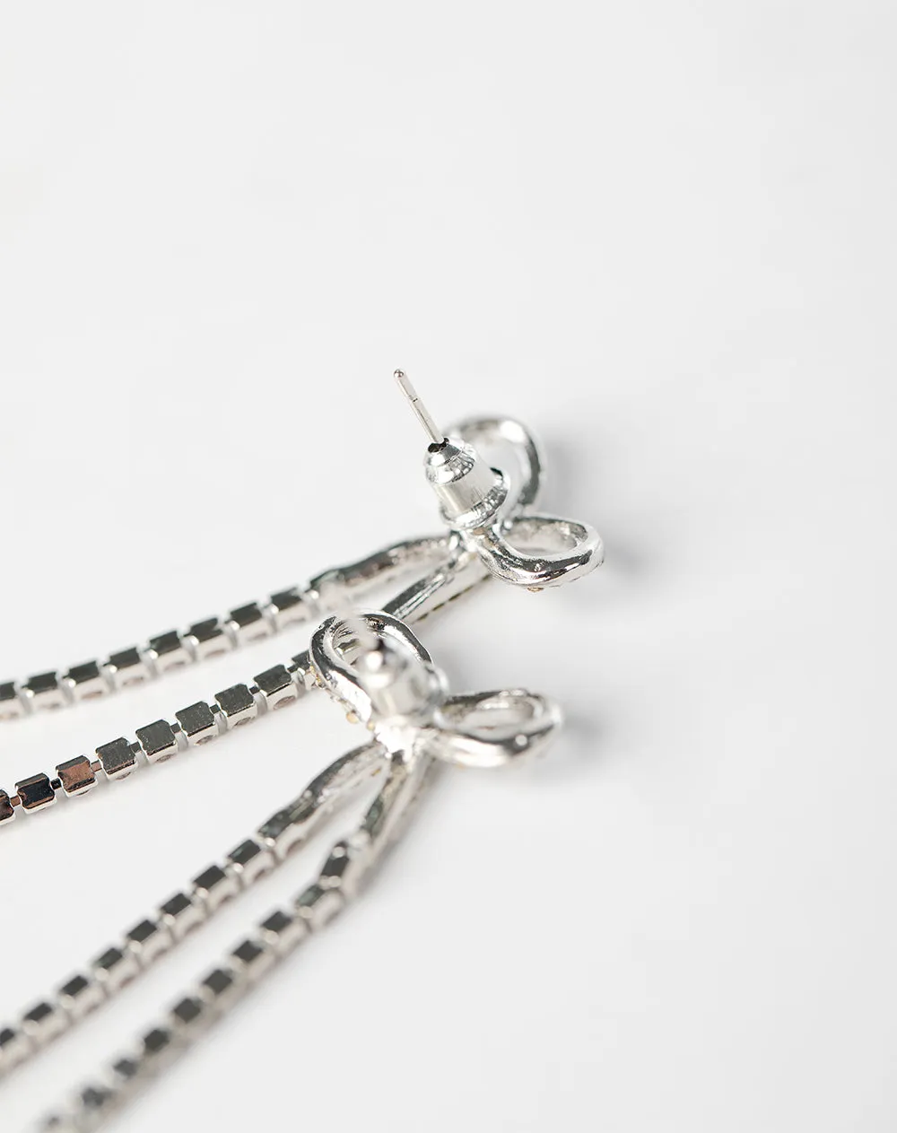 Aretes plateados sold by Gef product image thumbnail 2