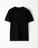 Camiseta algodón sostenible holgada negra para hombre sold by Gef