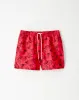 Pantaloneta rojo estampado sold by Gef