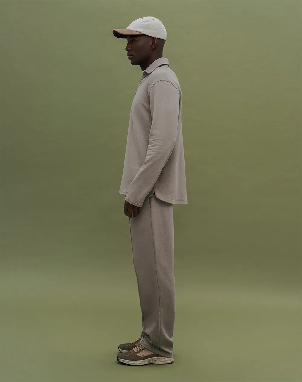 Pantalón relax algodón taupe hombre sold by Gef product image thumbnail 3