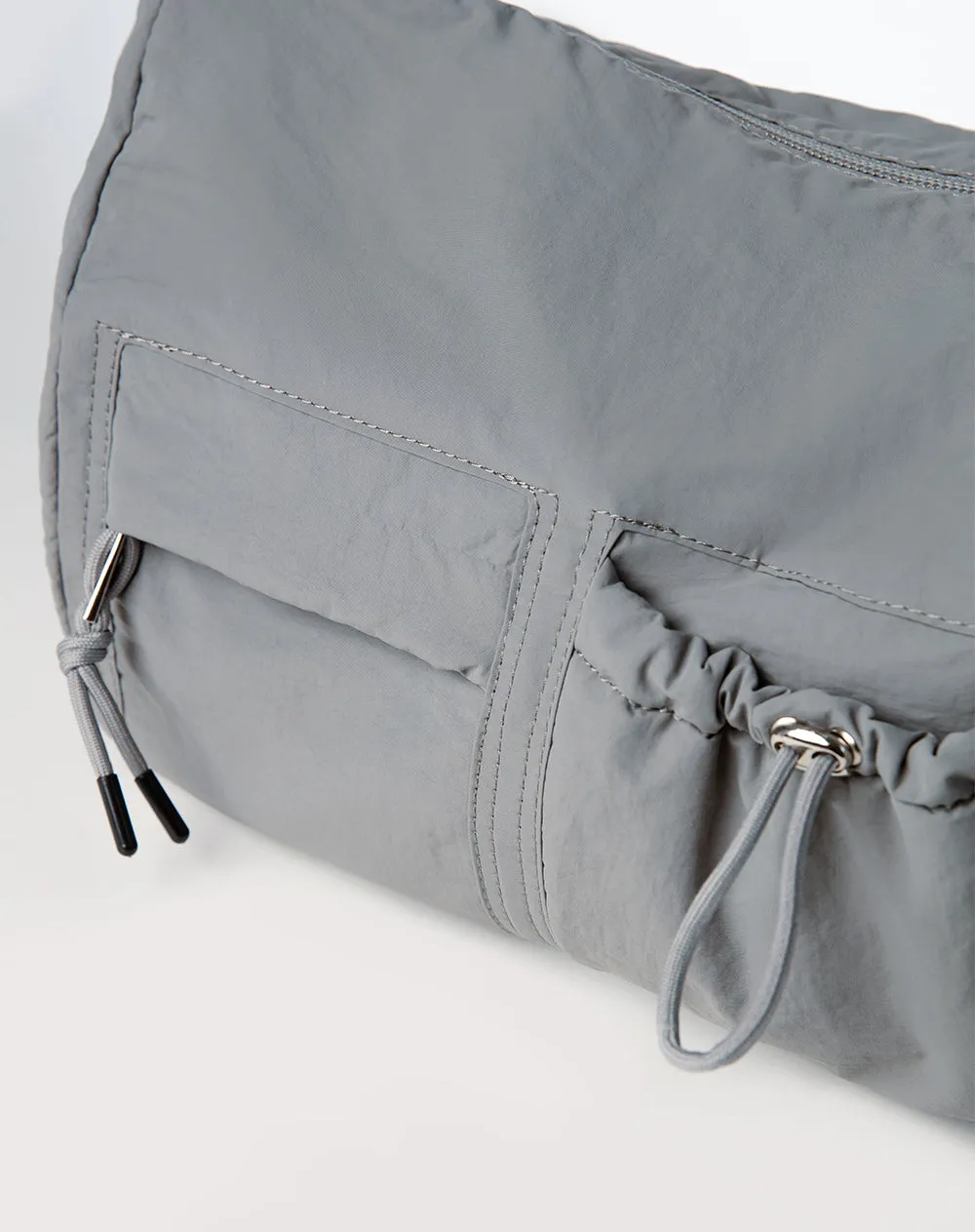 Bolso hobo utilitario gris sold by Gef product image thumbnail 3