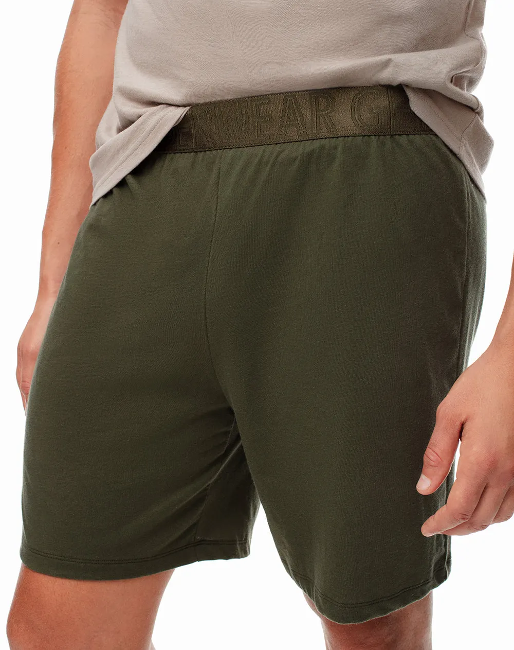 Camiseta + bermuda de pijama hombre algodón surtida sold by Gef product image thumbnail 4