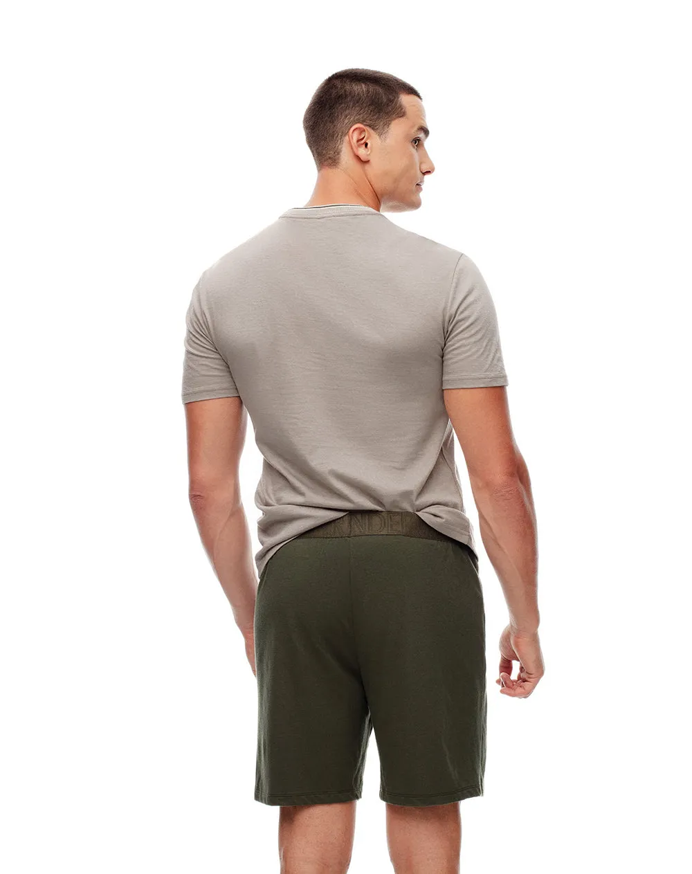 Camiseta + bermuda de pijama hombre algodón surtida sold by Gef product image thumbnail 2