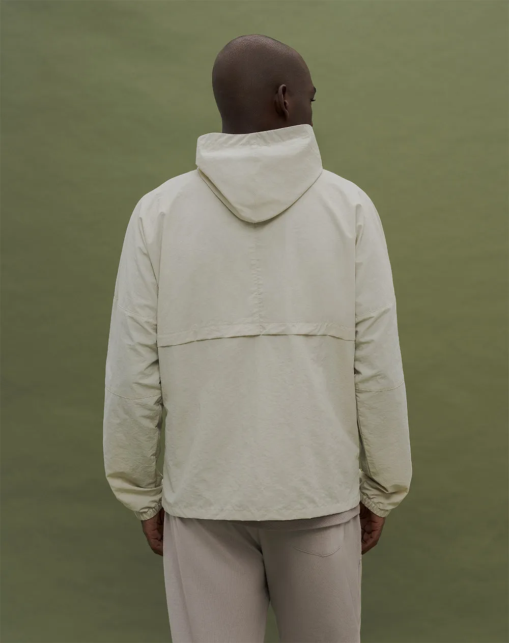 Chaqueta oversized fit con capucha arena sold by Gef product image thumbnail 2