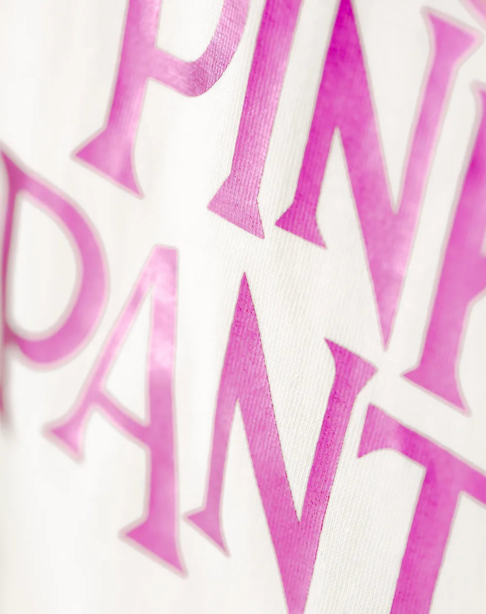 Camiseta regular algodón Pink Panther blanca niña sold by Gef product image thumbnail 3