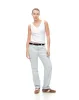 Camiseta slim sin mangas algodón blanca mujer sold by Gef