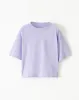 Camiseta oversize algodón lavanda niña sold by Gef