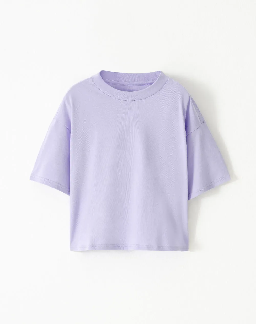Camiseta oversize algodón lavanda niña sold by Gef product image thumbnail 5