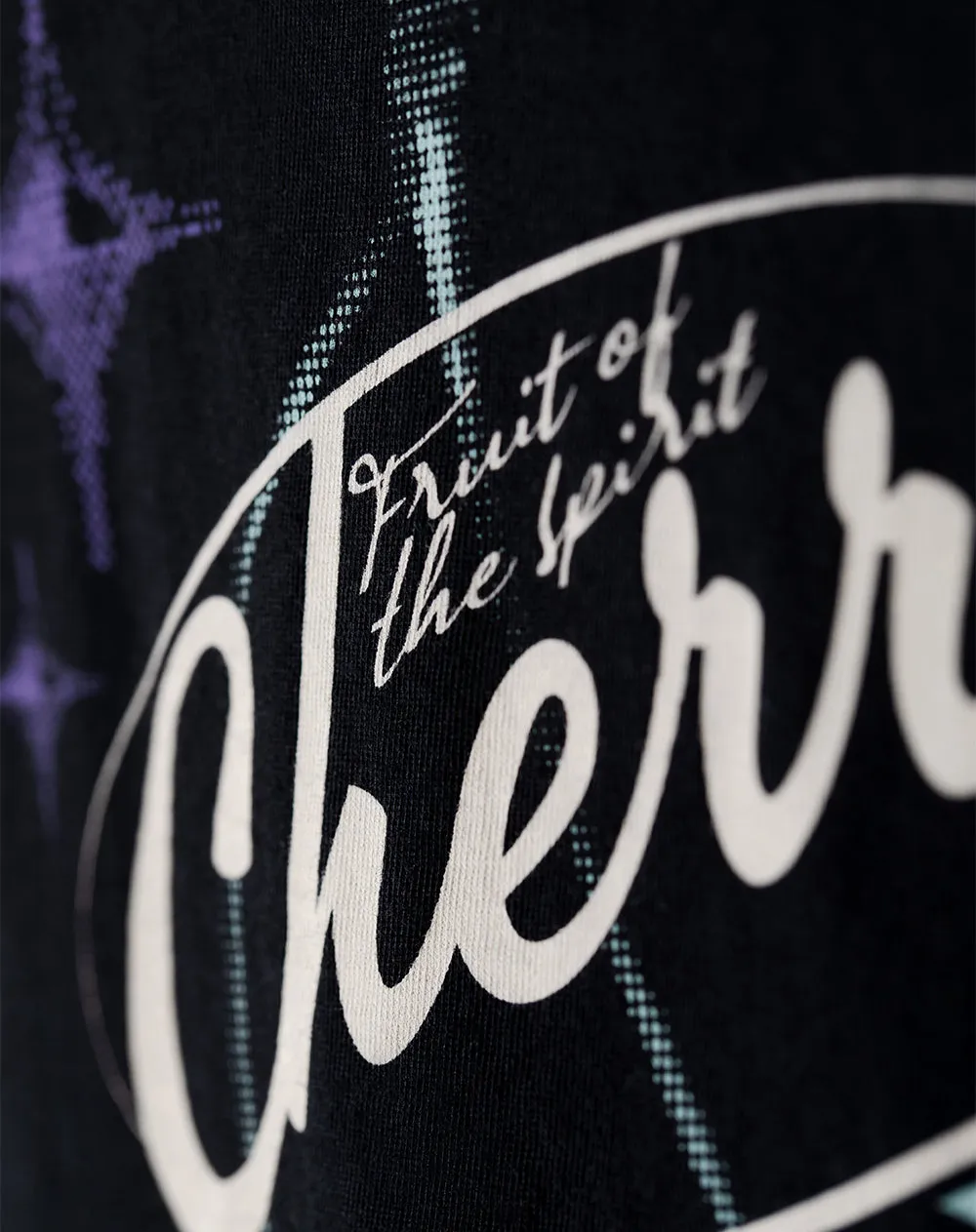 Camiseta regular algodón negra estampada niña sold by Gef product image thumbnail 2