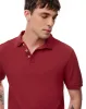 Polo slim algodón roja hombre sold by Gef