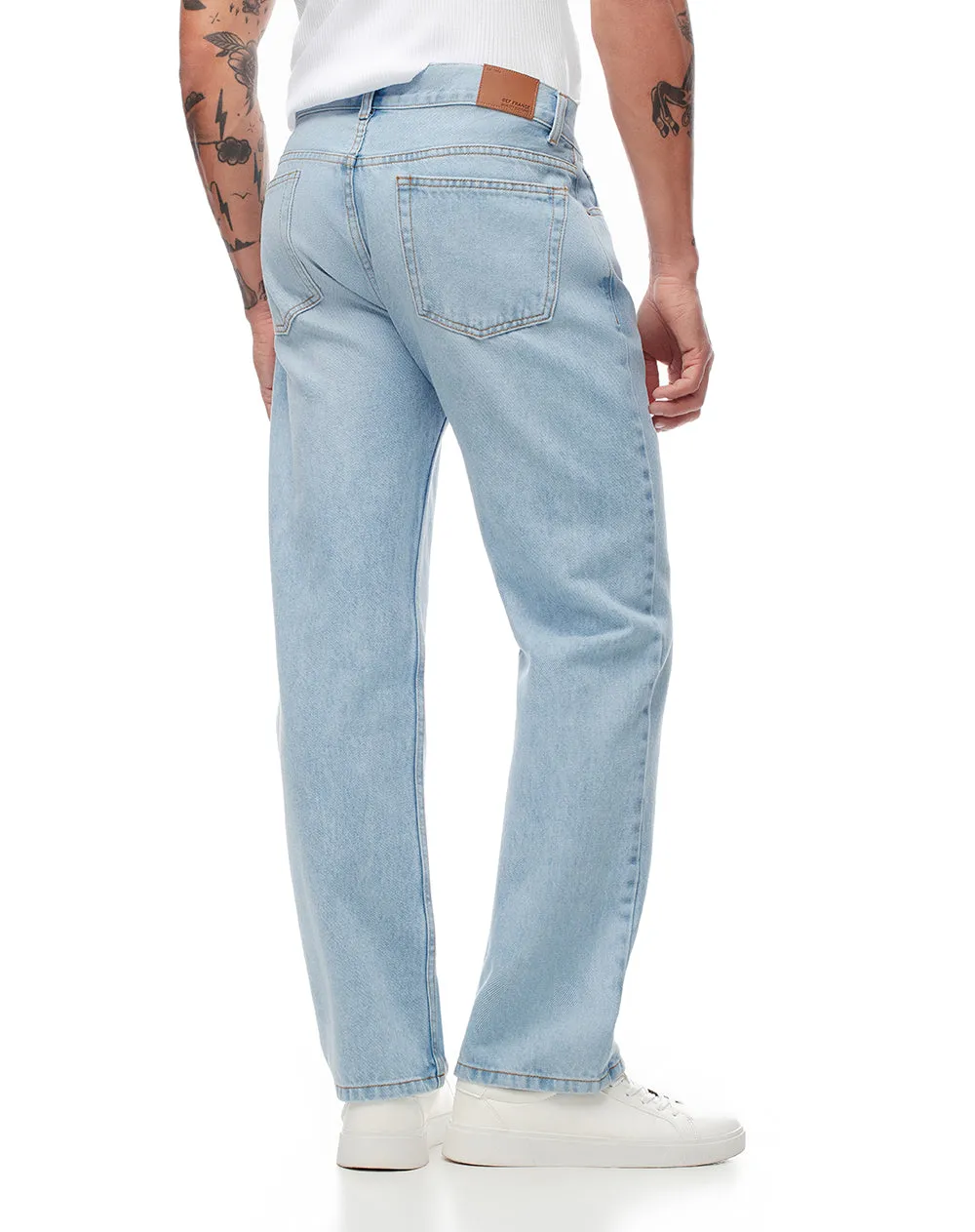 Jean recto índigo claro hombre sold by Gef product image thumbnail 2