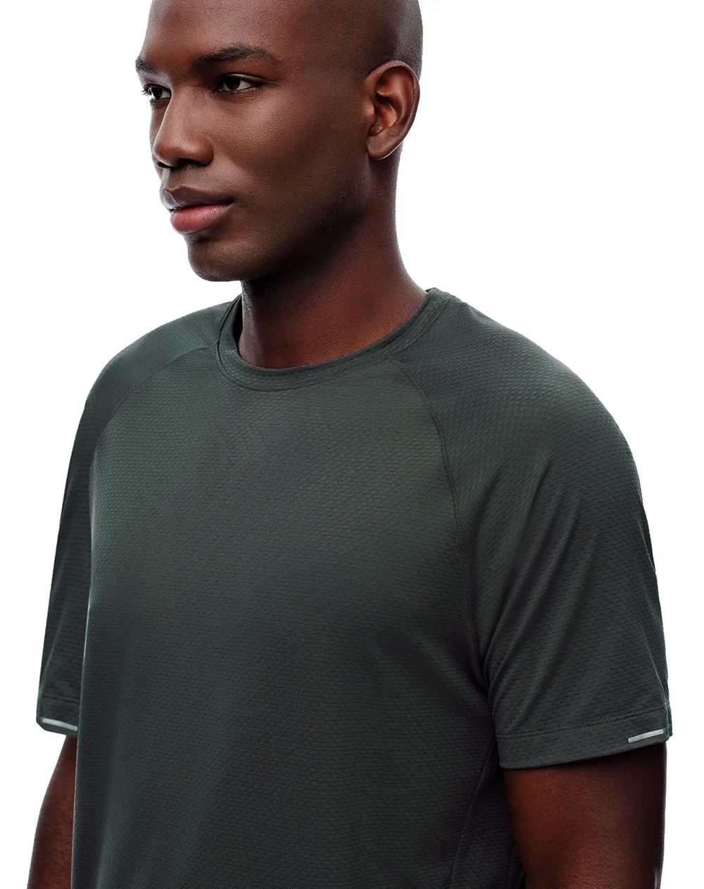 Camiseta deportiva control humedad verde hombre sold by Gef product image thumbnail 4