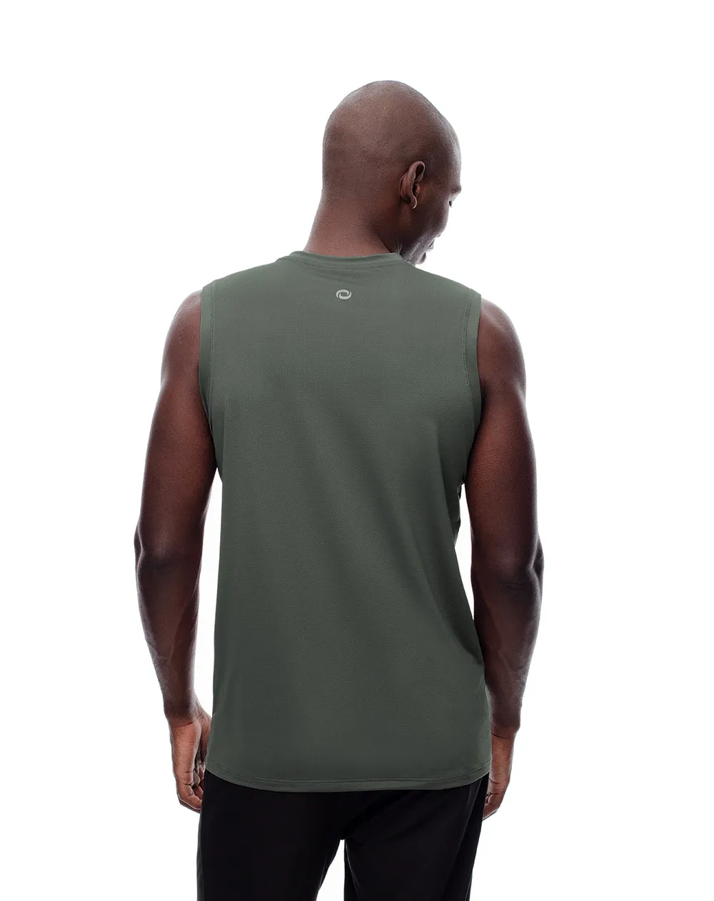 Camisilla deportiva antibacterial verde hombre sold by Gef product image thumbnail 2