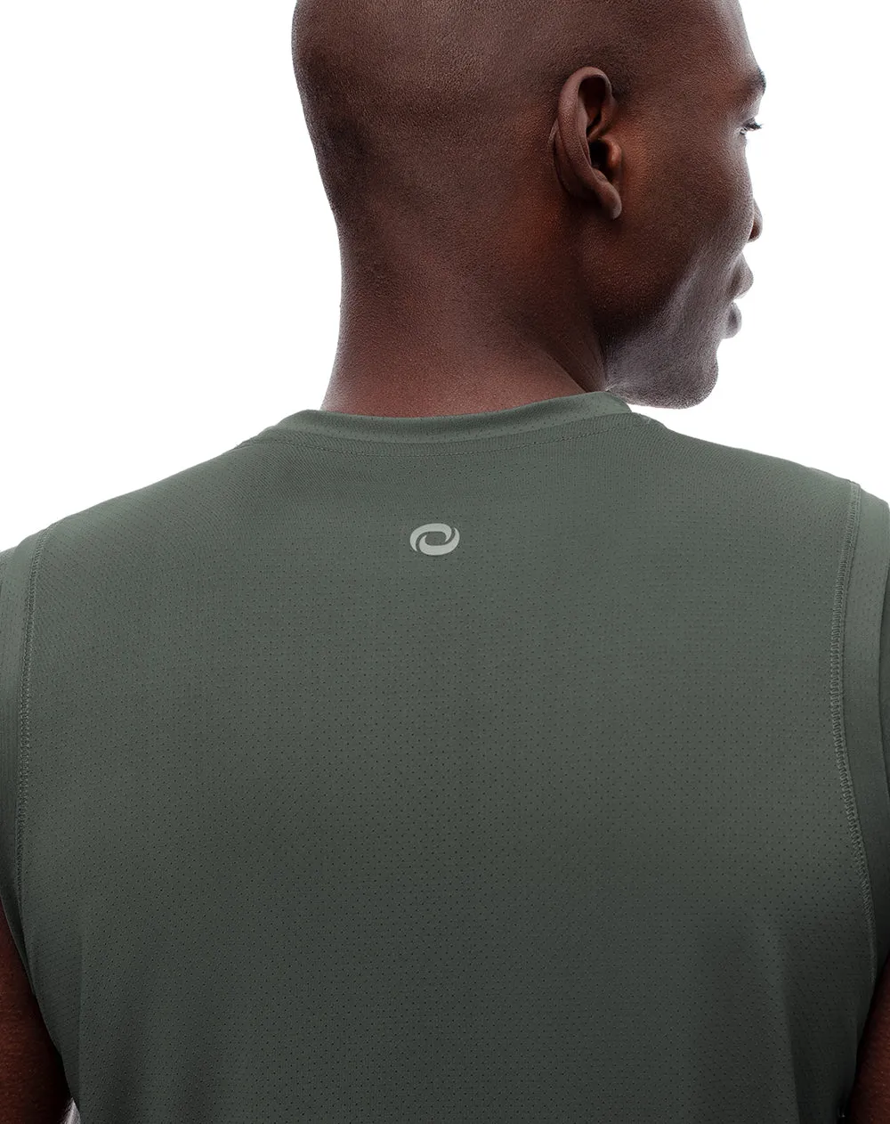 Camisilla deportiva antibacterial verde hombre sold by Gef product image thumbnail 5