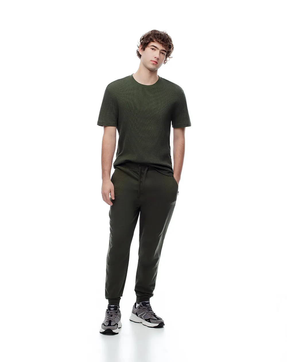 Jogger regular verde hombre sold by Gef