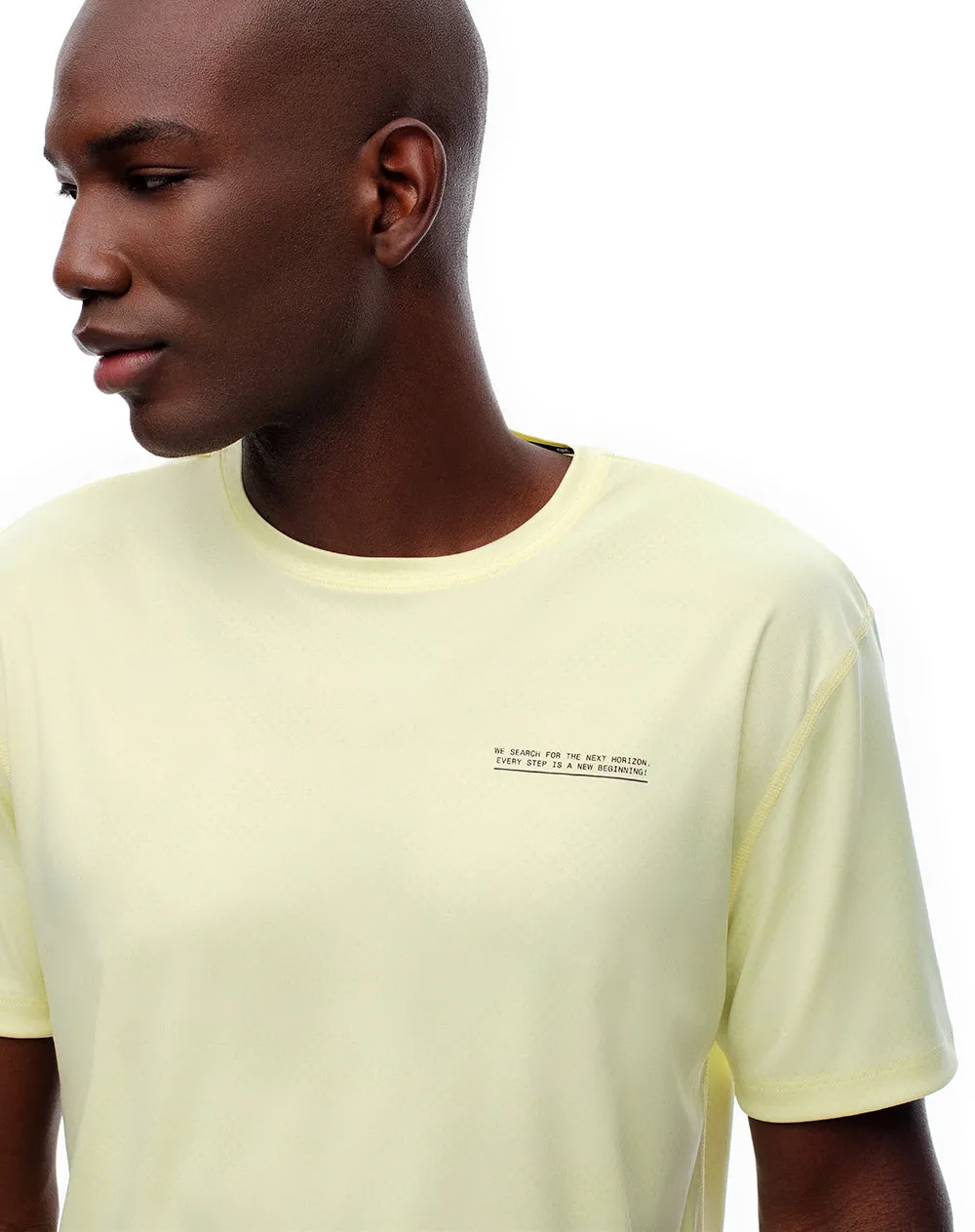 Camiseta deportiva control humedad amarillo hombre sold by Gef product image thumbnail 4