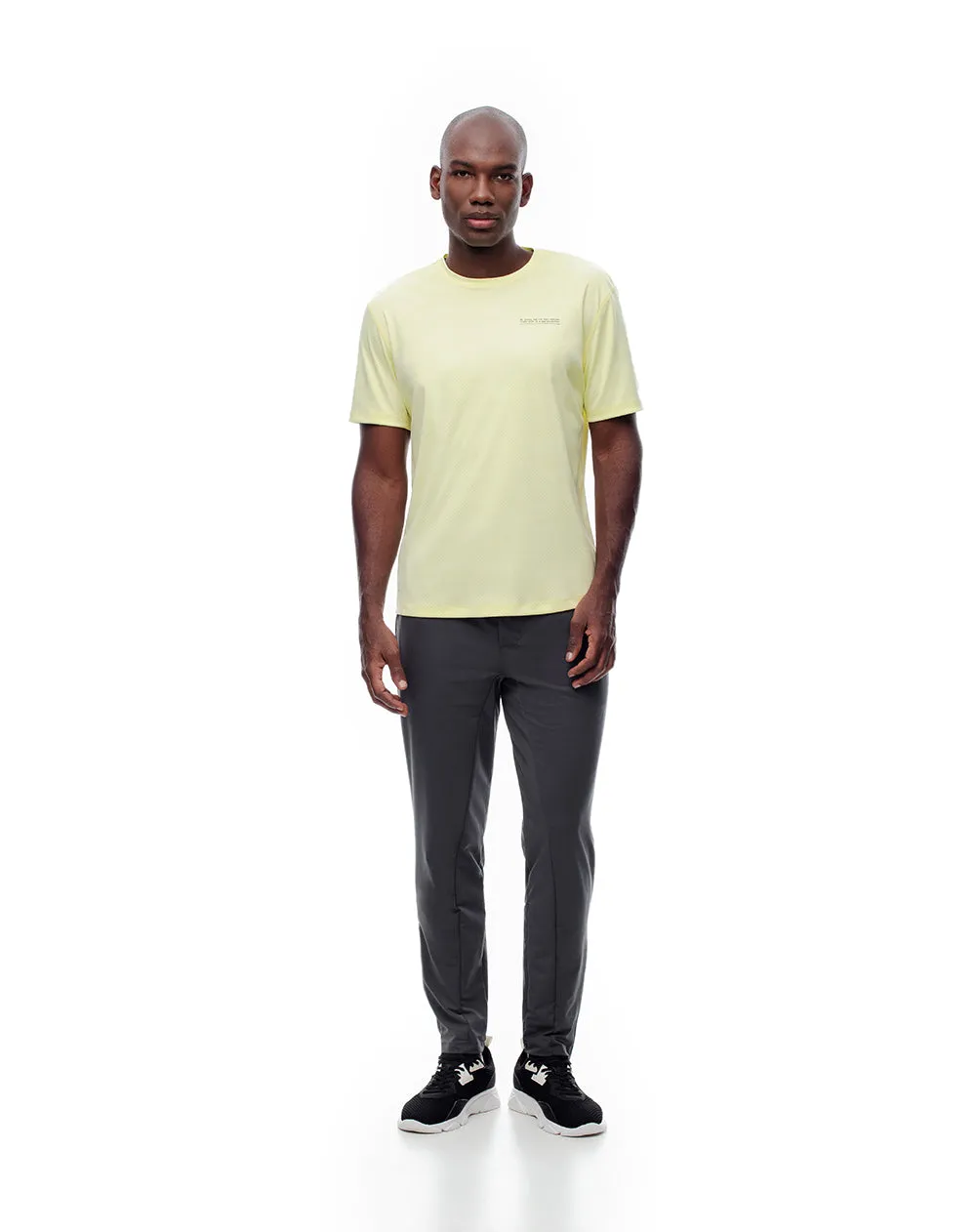 Camiseta deportiva control humedad amarillo hombre sold by Gef product image thumbnail 3