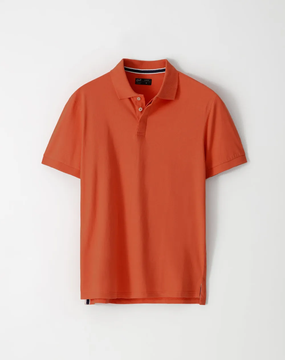 Polo slim algodón naranja hombre sold by Gef product image thumbnail 5