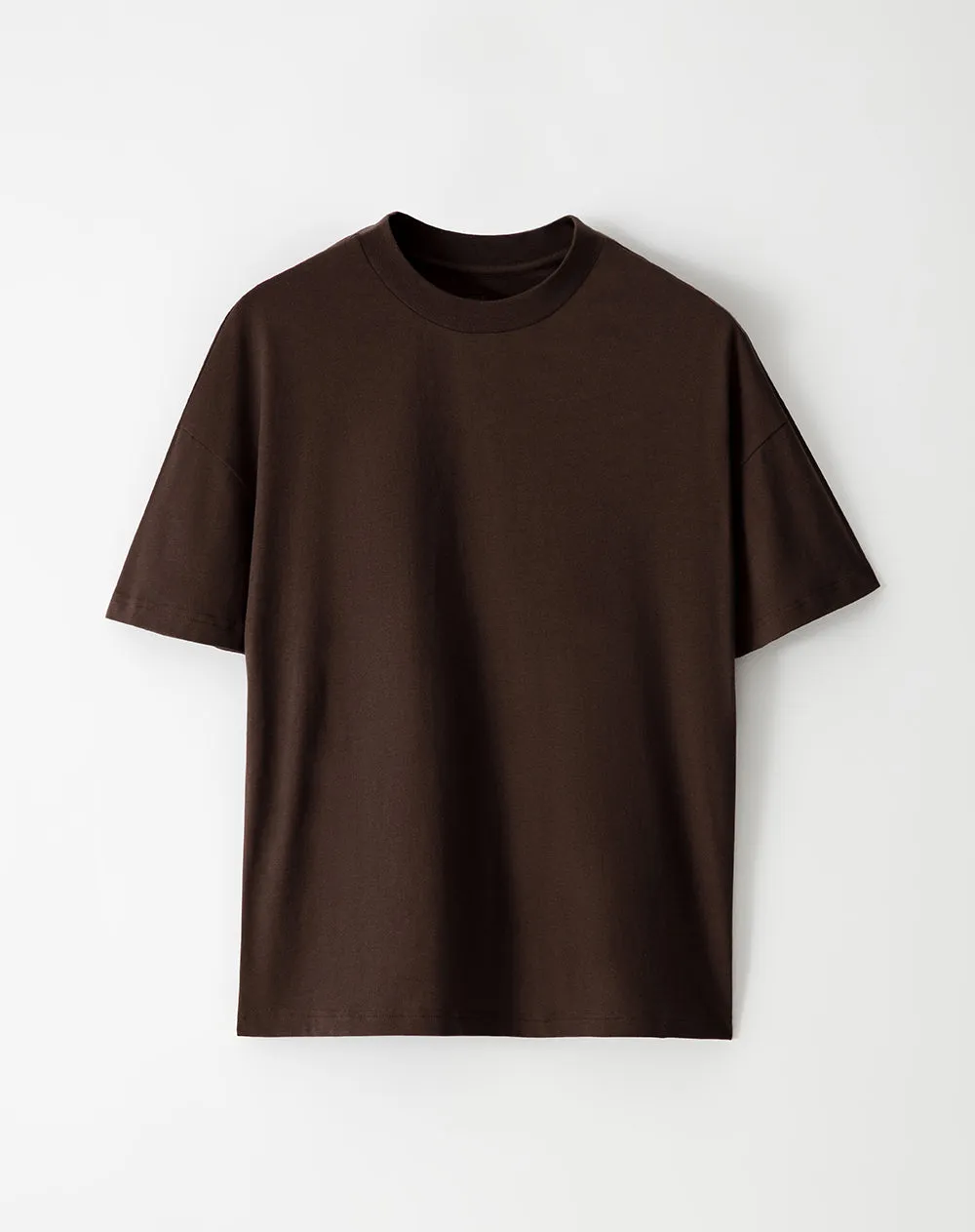 Camiseta regular algodón chocolate hombre sold by Gef product image thumbnail 5