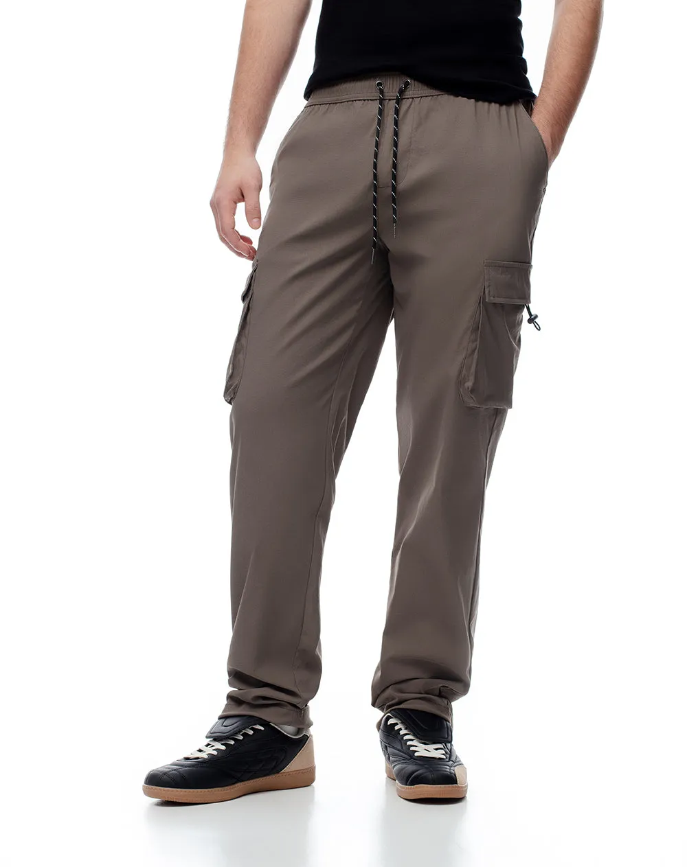 Pantalón cargo regular liviano café hombre sold by Gef product image thumbnail 3