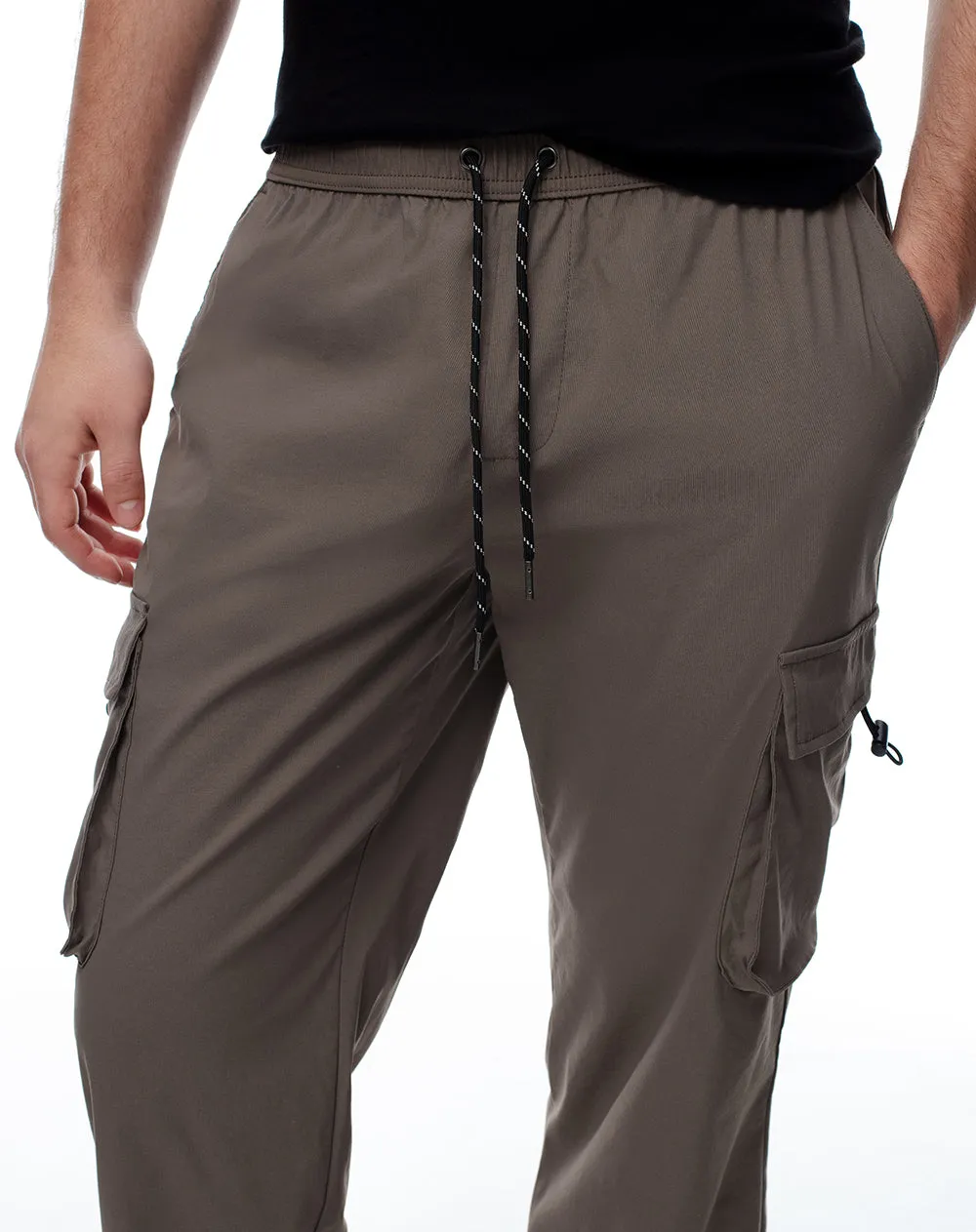 Pantalón cargo regular liviano café hombre sold by Gef product image thumbnail 5
