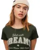 Camiseta regular fit manga 3/4 verde sold by Gef