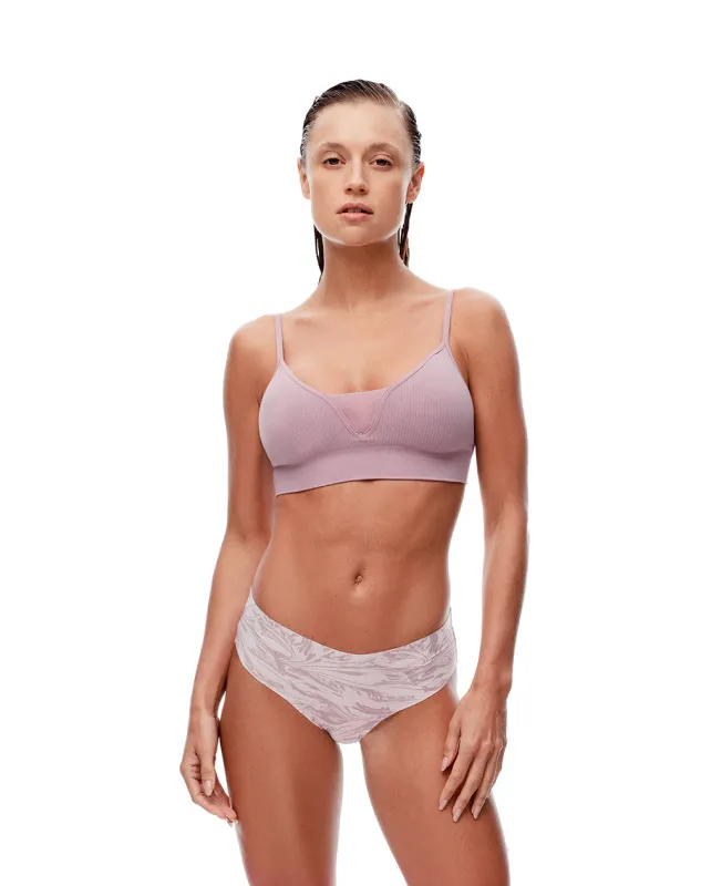Panty boxer en punto tiro medio rosado estampado sold by Gef