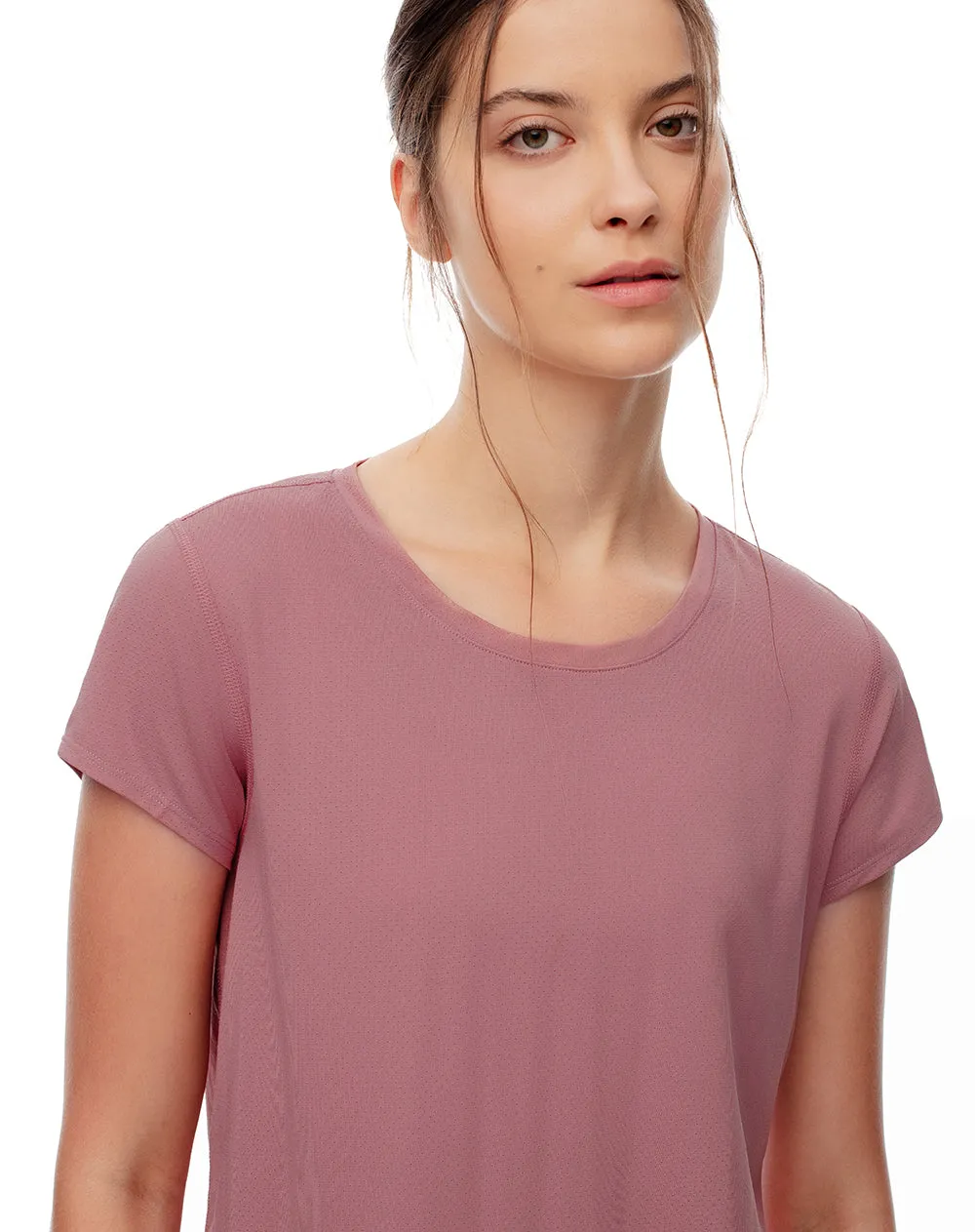 Camiseta deportiva secado rápido malva mujer sold by Gef product image thumbnail 4