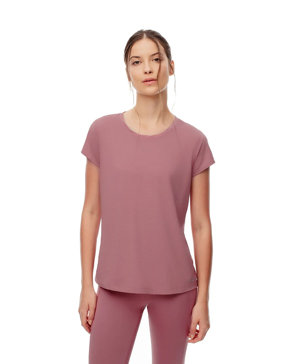 Camiseta deportiva secado rápido malva mujer sold by Gef