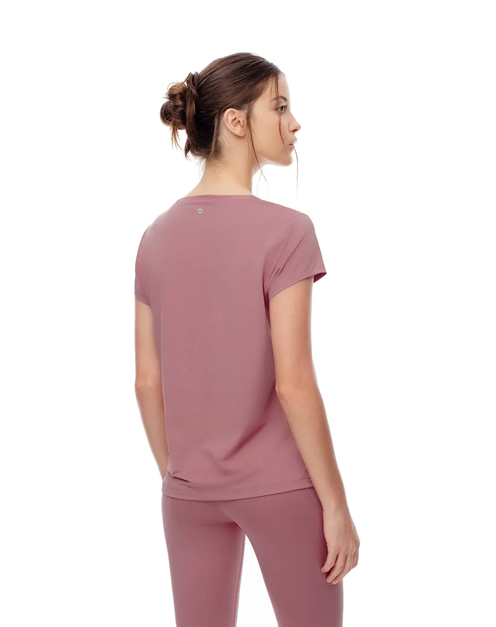 Camiseta deportiva secado rápido malva mujer sold by Gef product image thumbnail 2