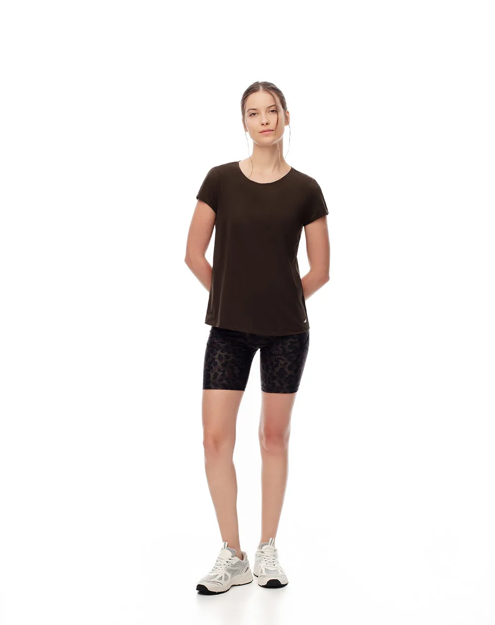 Camiseta deportiva secado rápido chocolate mujer sold by Gef product image thumbnail 3