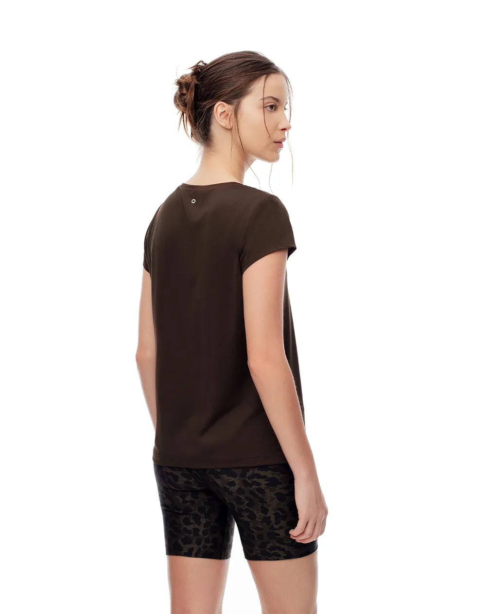Camiseta deportiva secado rápido chocolate mujer sold by Gef product image thumbnail 2