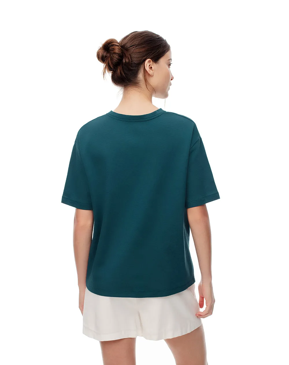 Camiseta oversize verde mujer sold by Gef product image thumbnail 2