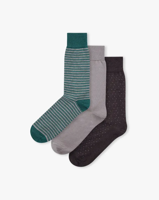 Media hombre largas pack x3 surtido sold by Gef