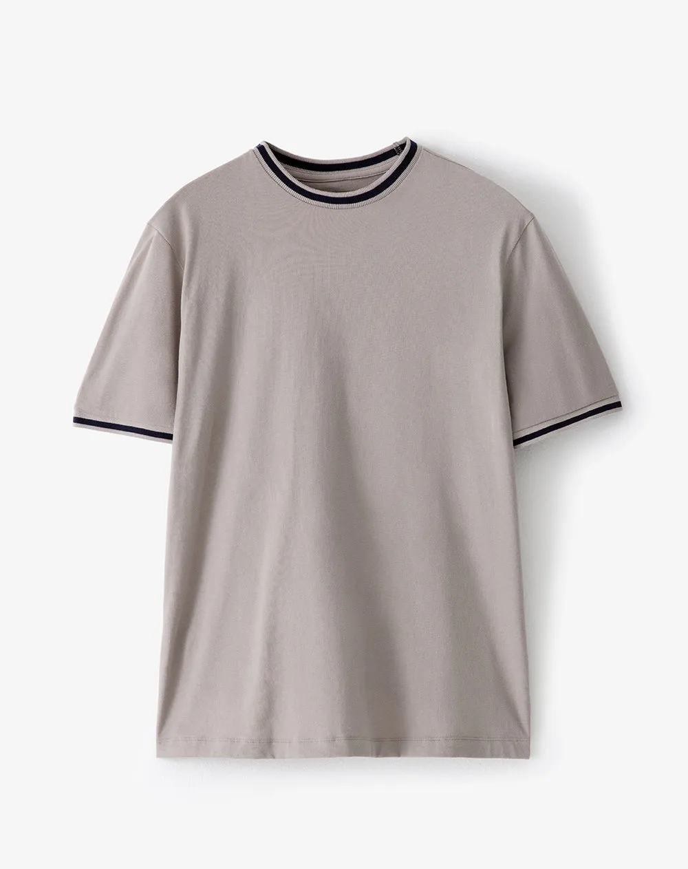 Camiseta relax algodón taupe hombre sold by Gef product image thumbnail 5