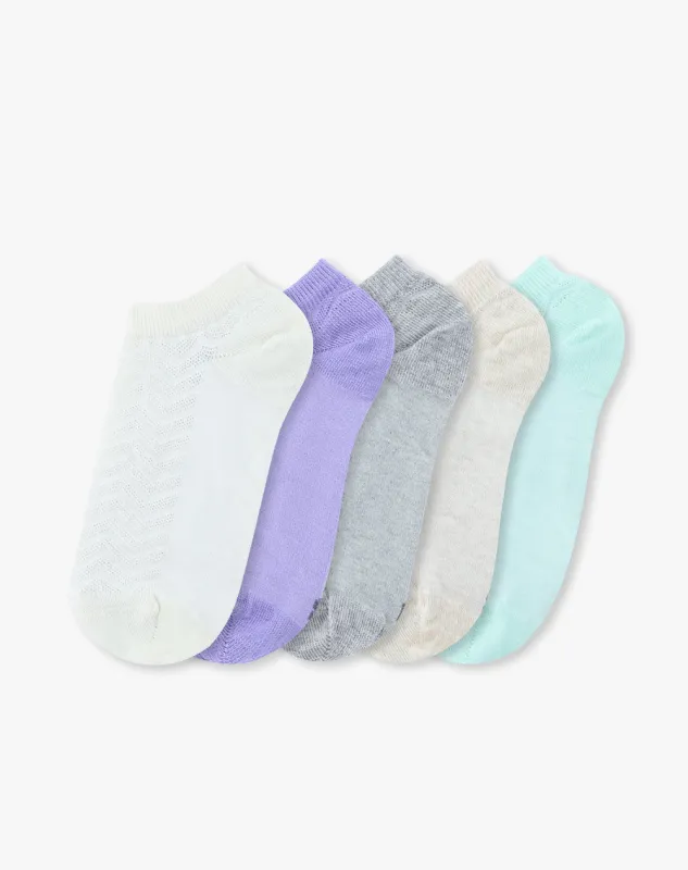 Medias niña tobillera corta pack x5 surtido sold by Gef