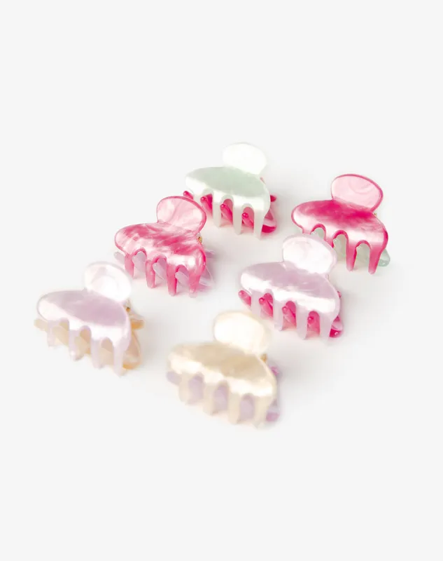 Set pinzas para el cabello x6unds surtido sold by Gef