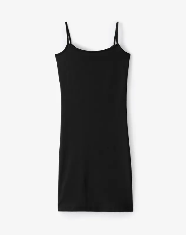 Vestido corto slim negro mujer sold by Gef