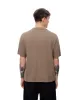 Camisa regular fit café sold by Gef