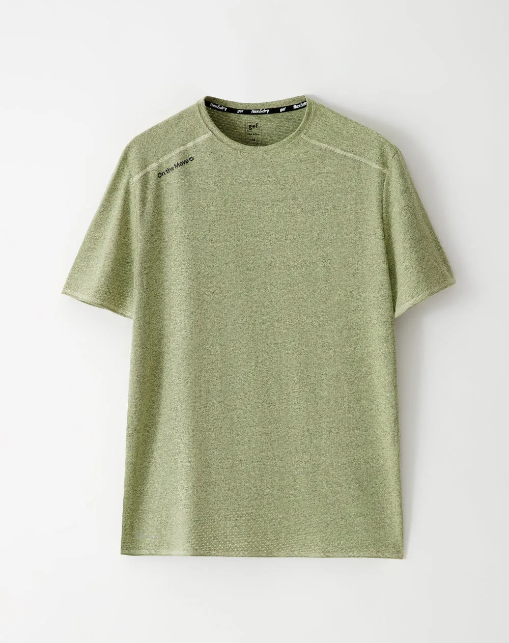 Camiseta deportiva control humedad amarilla hombre sold by Gef product image thumbnail 5