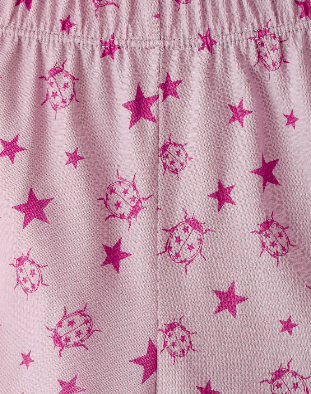 Camiseta + short de pijana niña algodón lila sold by Gef product image thumbnail 3