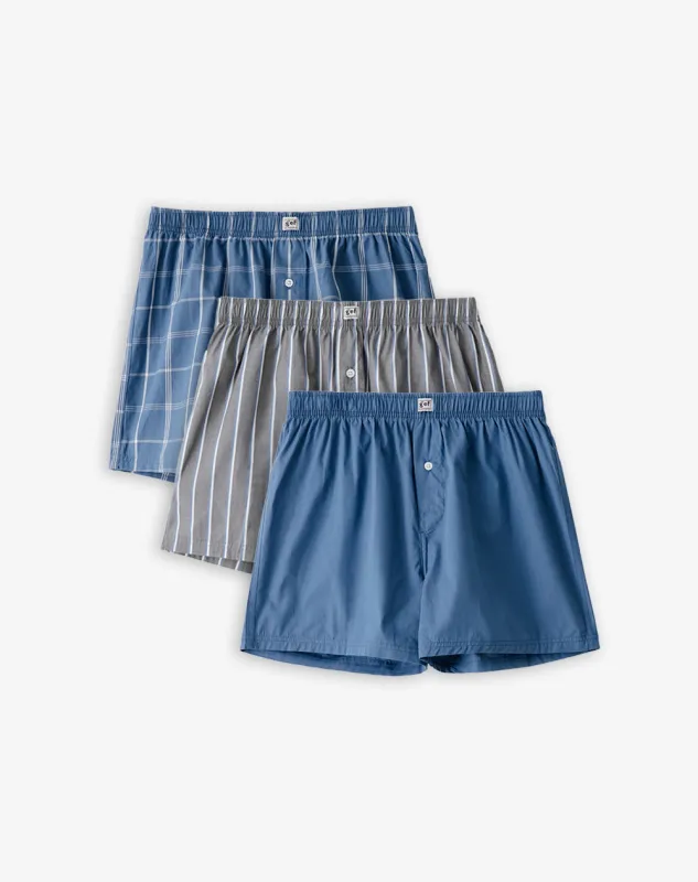 Bóxer medio amplio algodón x3unds surtido sold by Gef