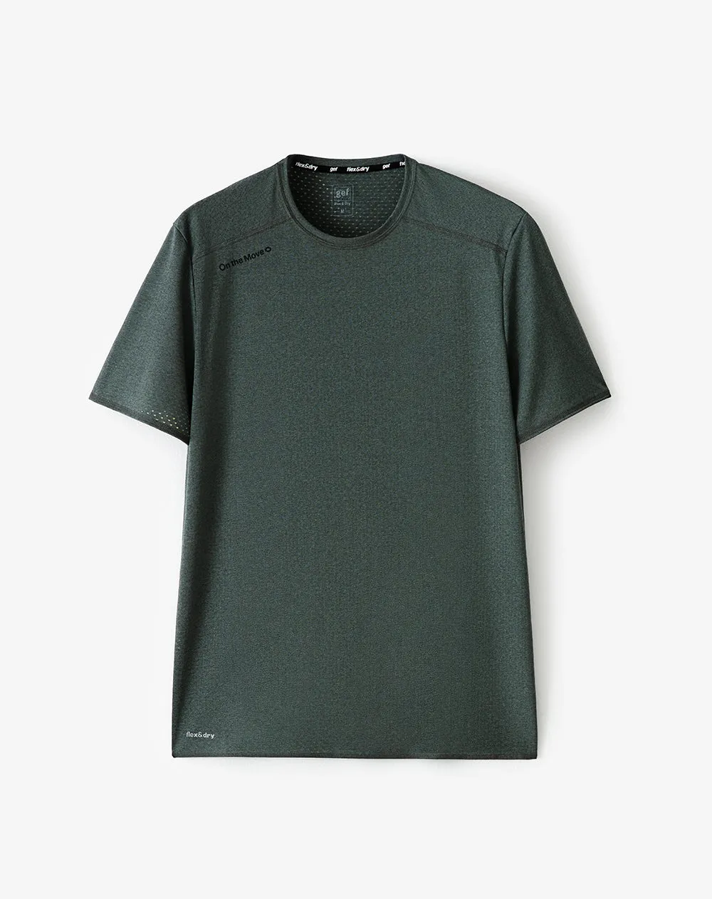 Camiseta deportiva control humedad verde hombre sold by Gef product image thumbnail 5