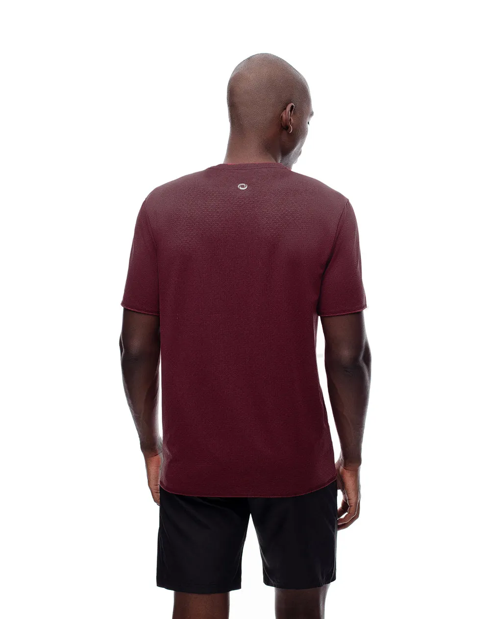 Camiseta deportiva control humedad vinotinto hombre sold by Gef product image thumbnail 2